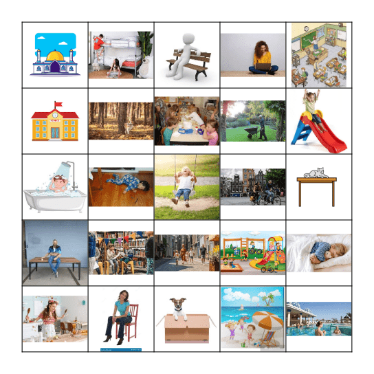 plaatsbepalingen Bingo Card