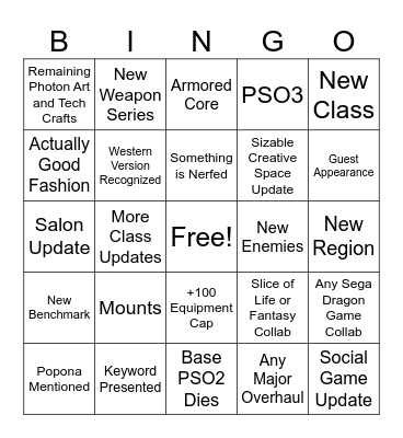 NGS Headline March 25 '25 Bingo Card