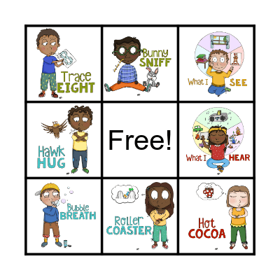 Breathing Bingo Card