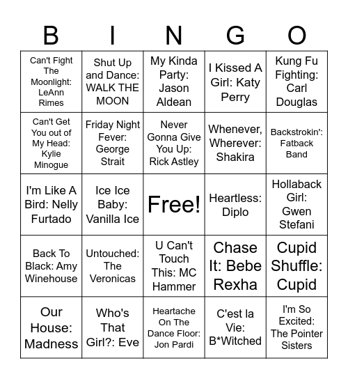 Round 3 Bingo Card