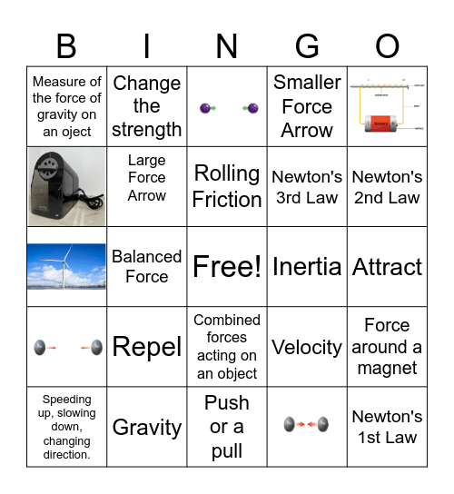 Test Review Bingo! Bingo Card