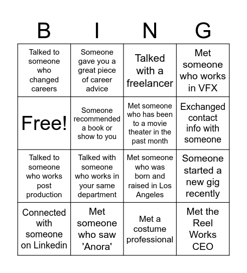 MediaMKRS Bingo Card