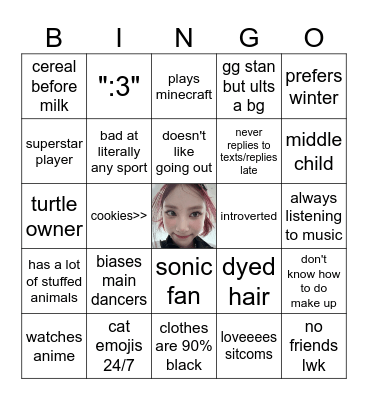romina bingo Card