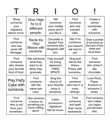 Did We Just Become Best Friends? Bingo Card