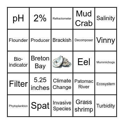 Breton Bay Biome Bingo Card