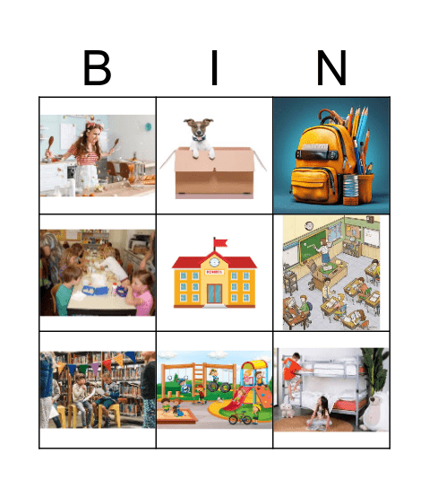 plaats reeks 1 Bingo Card