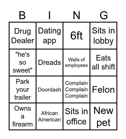 JESSICA BINGO!!!🥺💍 Bingo Card