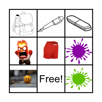 Vocabulary Bingo Card