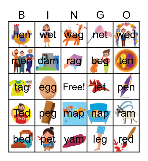 Sounds Great 2 U3 Bingo Card