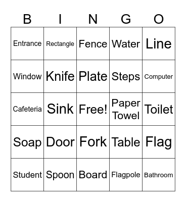 Mr T's Newcomer Bingo Card
