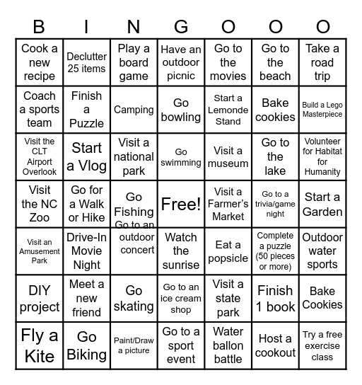 DHL 1579 Transportation Bingo Card