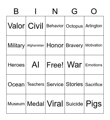 CNN 10 3/25/25 Bingo Card