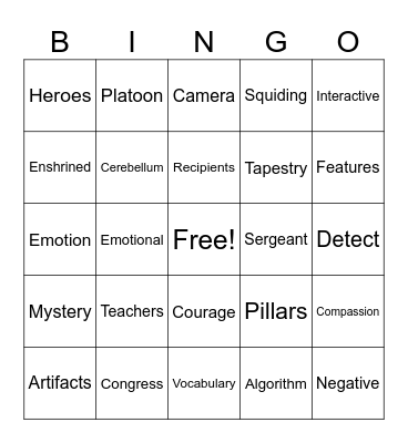 CNN 10 3/25/25 Bingo Card