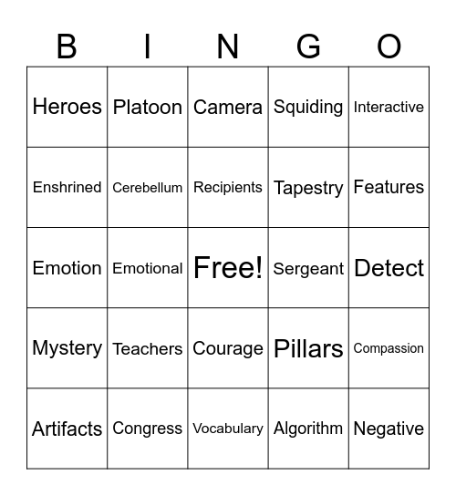 CNN 10 3/25/25 Bingo Card