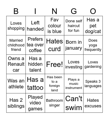 The Magnite Bingo Card