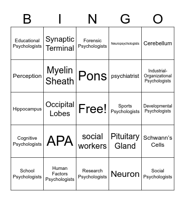 Intro to business BINGO Card