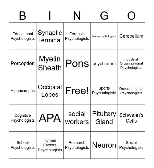 Intro to business BINGO Card