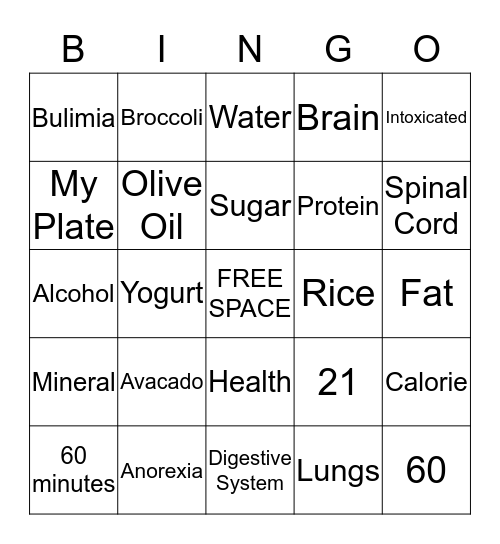 1st Quarter Review Bingo Card