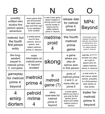 switch 2 direct bingo Card