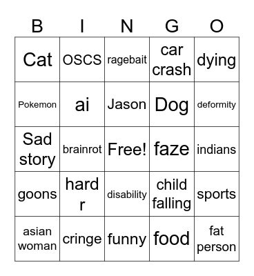 REELS BINGO Card