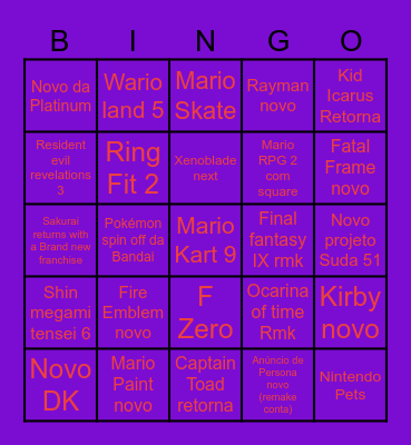 Sabrina Carpenter Bingo Card