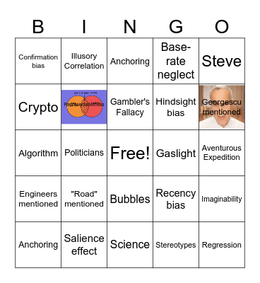 Policy Sciences Bingo Card