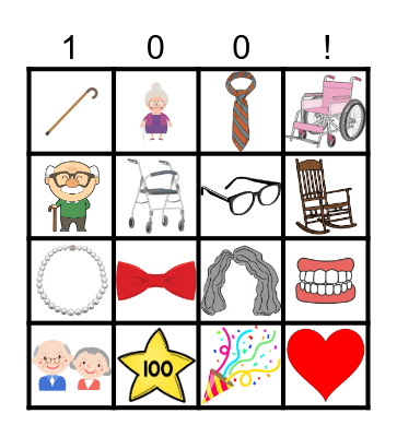 100 DAY BINGO Card