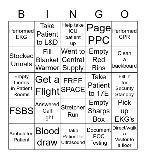TECH BINGO Card