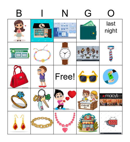autentico 1:7B Bingo Card