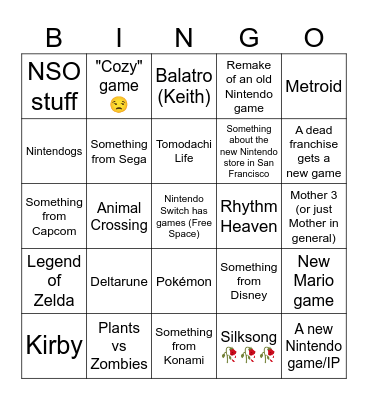 Almighty Direct Bingo Card