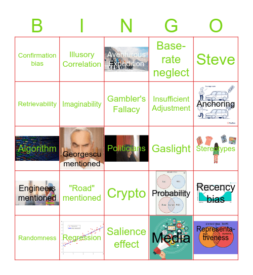 Policy Sciences Bingo Card