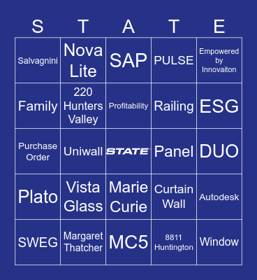 2025 TOWNHALL Bingo Card