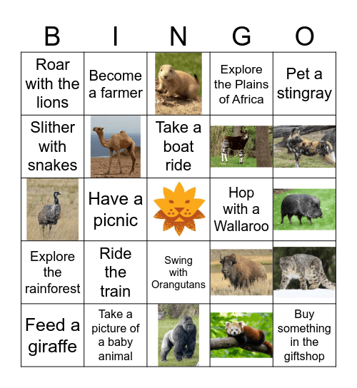 SCZ Bingo Card