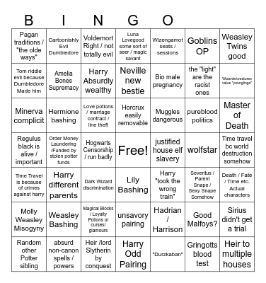 untitled bingo 2 Bingo Card