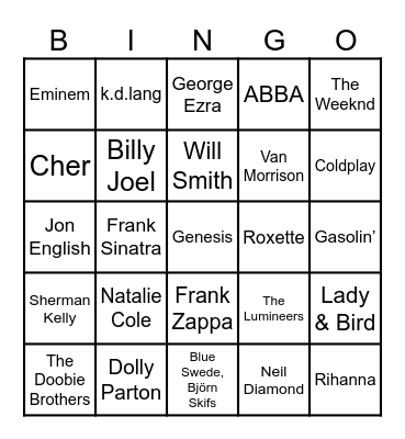 🦉Bingo 97🦉 Bingo Card