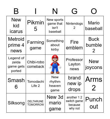 Direct Bingo Card