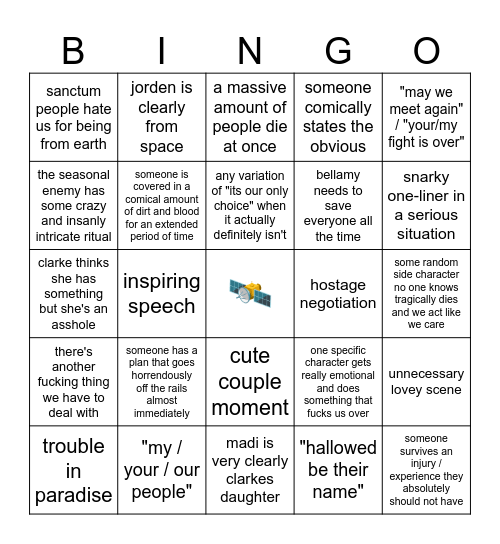 100 bingo Card