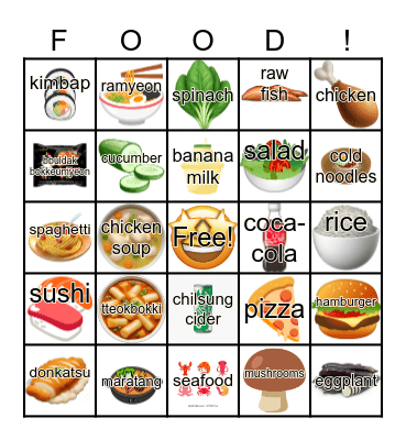 Do you like________________? Bingo Card