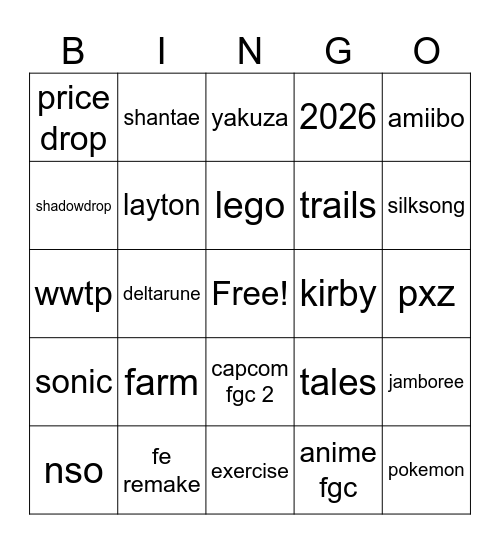 ljoiepfoneiwccwf Bingo Card