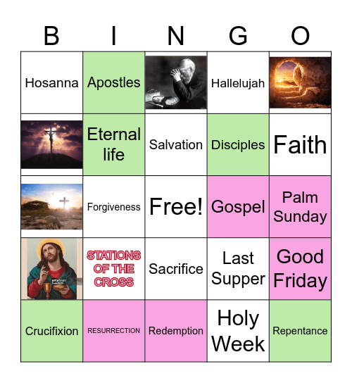 EASTER BINGO Card