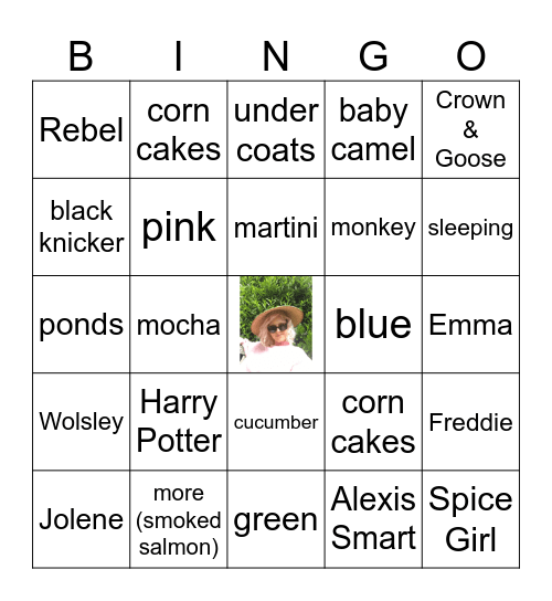 Barclay Bingo Card