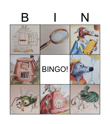 BINGO KRYSÁCI Bingo Card