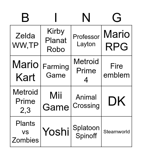 Dircet Bingo März 2025 Bingo Card