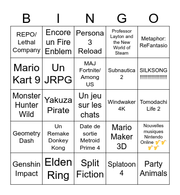 DIRECT BINGO Card