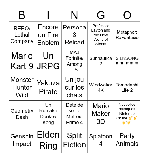 DIRECT BINGO Card