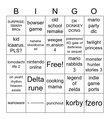 joe bingo Card
