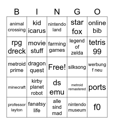 DIRECT PREDICT Bingo Card