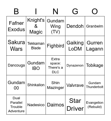 Bingo feo de SRW Y Bingo Card