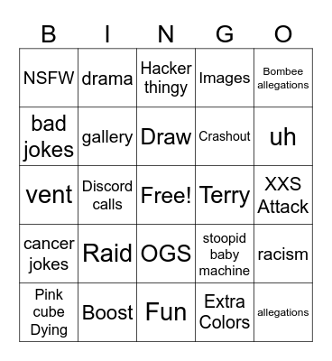 Whiteboardfox  Bingo Card