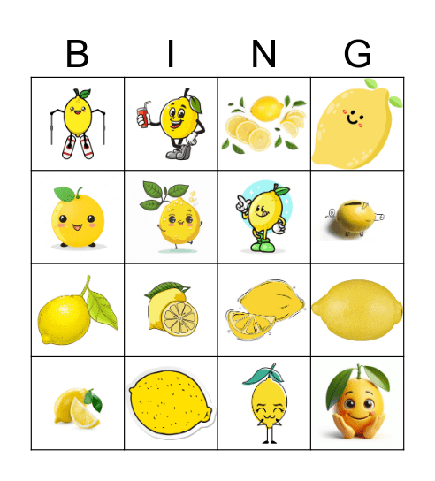 Jake's & Alize's Bingo Card
